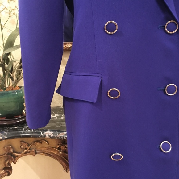 Expressions New York Vintage Wool Coat Dress - Picture 4 of 8